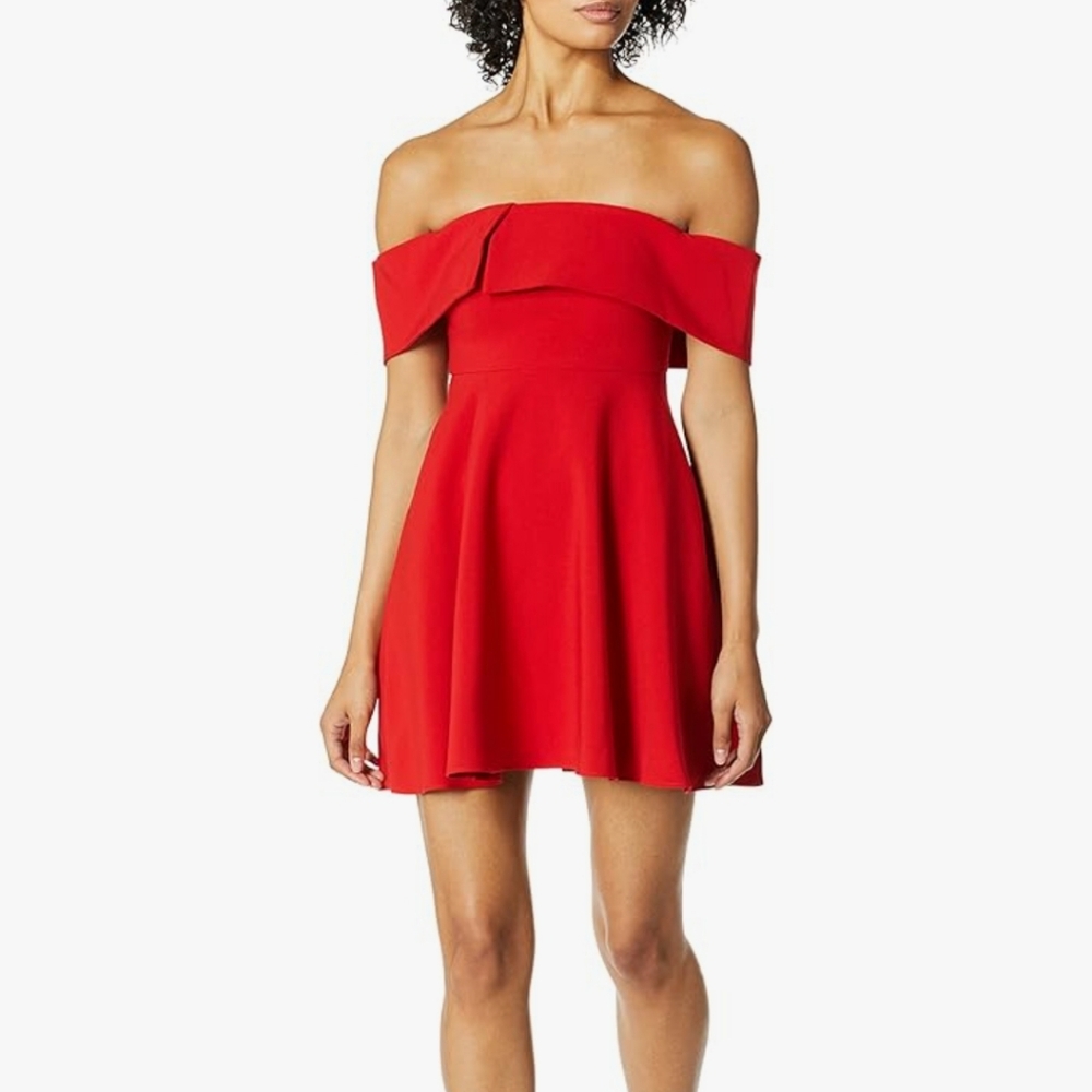 LIKELY Women's Emmett Strapless Fit and Flare Cocktail Dress